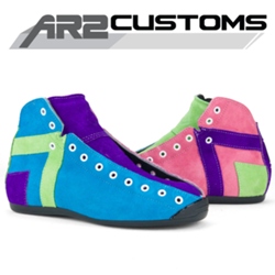 AR2 Custom Blue pink purple green